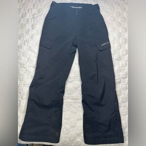 Obermeyer Tempest Stretch Snowboard Pant Black Teen Small